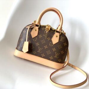 Home Louis Vuitton Handbag In Monogram Canvas Brown
